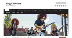 Desktop Screenshot of boogiemachine.com